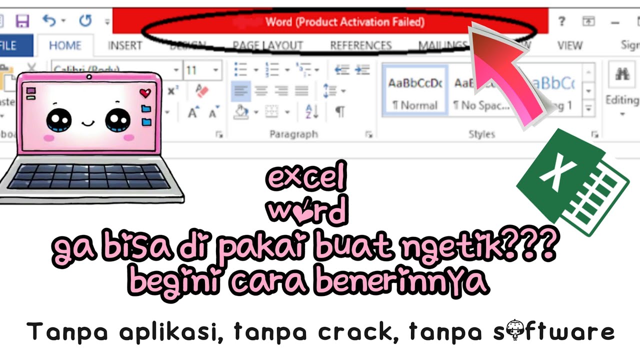 microsoft excel product activation failed